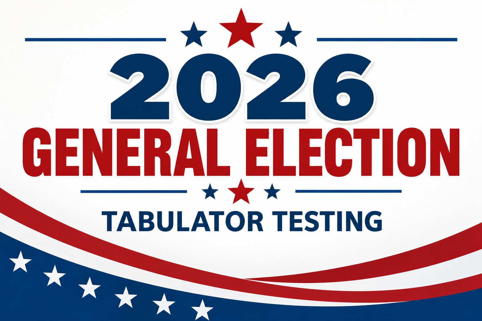 November 3 General Election - Tabulator Testing